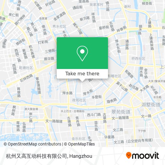 杭州又高互动科技有限公司 map