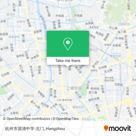 杭州市源清中学-北门 map