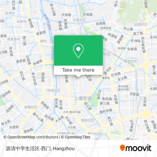 源清中学生活区-西门 map