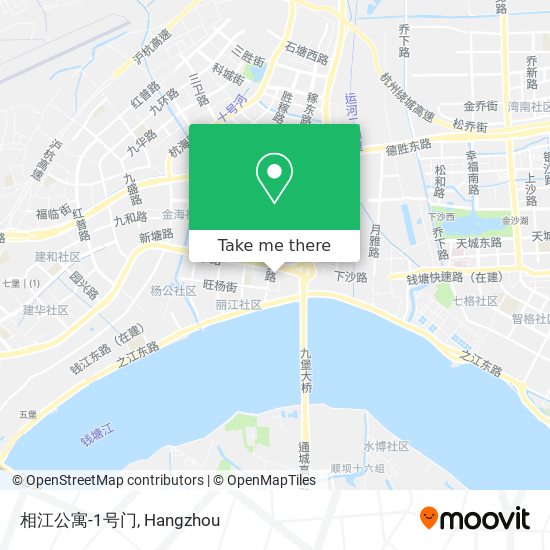 相江公寓-1号门 map