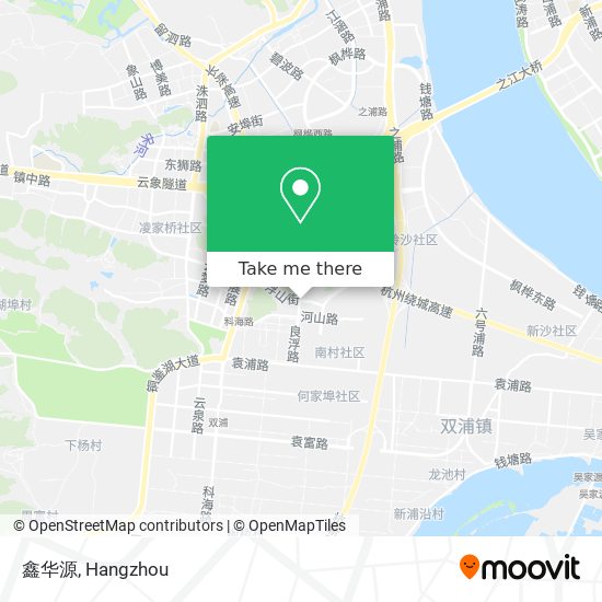 鑫华源 map
