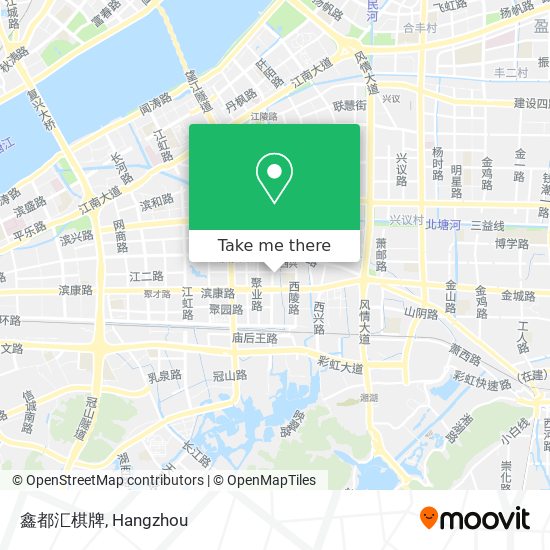 鑫都汇棋牌 map