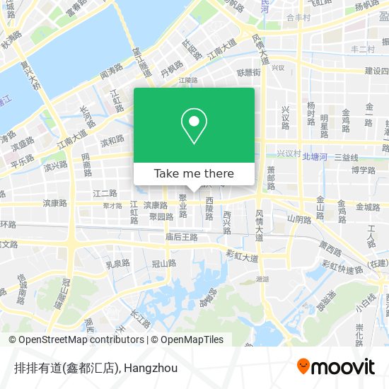 排排有道(鑫都汇店) map