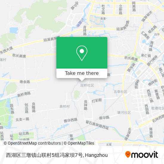西湖区三墩镇山联村5组冯家坝7号 map