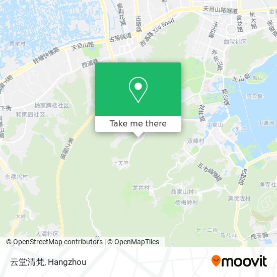 云堂清梵 map