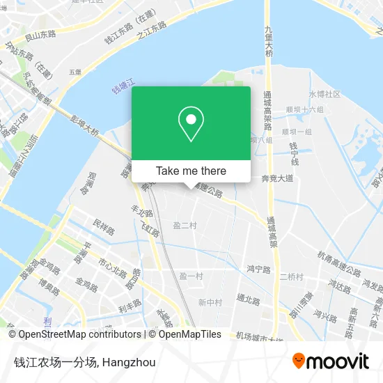 钱江农场一分场 map