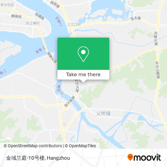 金域兰庭-10号楼 map