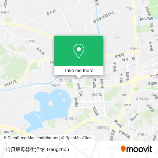 倍贝康母婴生活馆 map