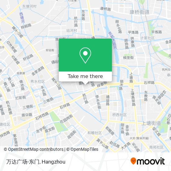 万达广场-东门 map