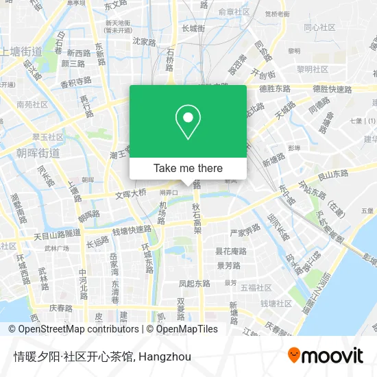 情暖夕阳·社区开心茶馆 map