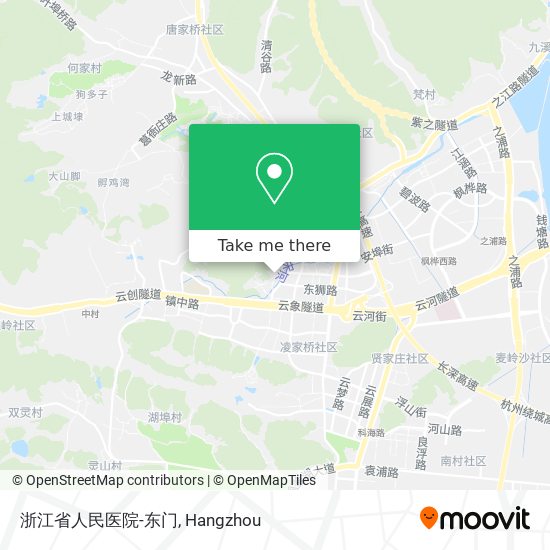 浙江省人民医院-东门 map