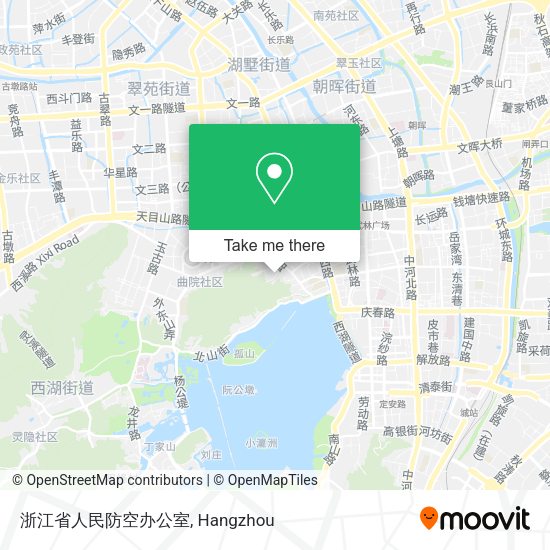 浙江省人民防空办公室 map