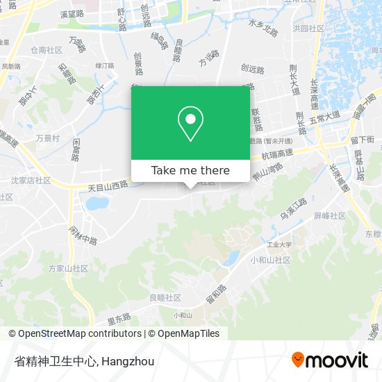 省精神卫生中心 map
