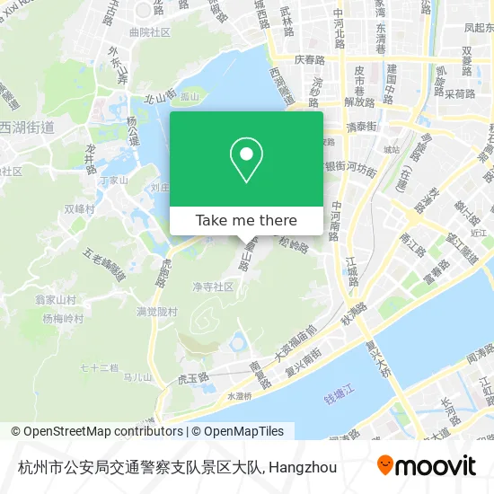 杭州市公安局交通警察支队景区大队 map