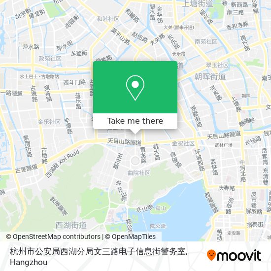 杭州市公安局西湖分局文三路电子信息街警务室 map