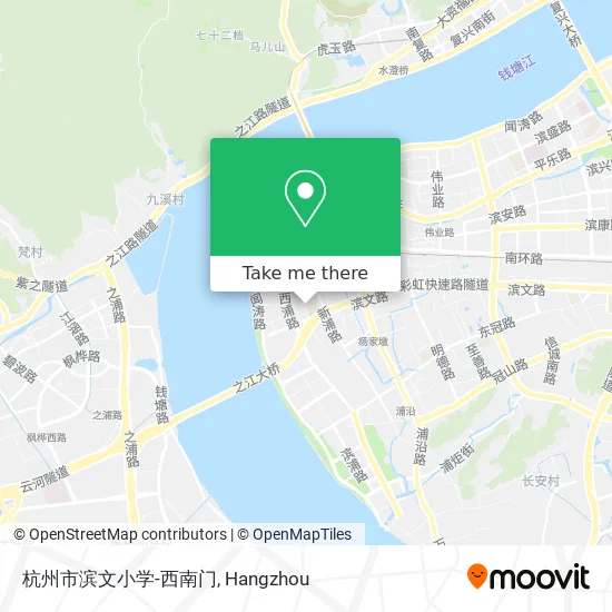 杭州市滨文小学-西南门 map