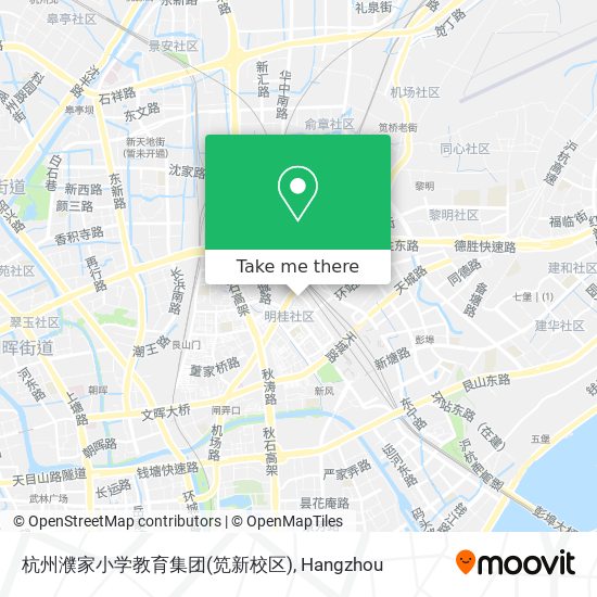 杭州濮家小学教育集团(笕新校区) map