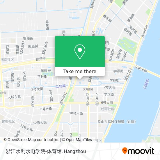 浙江水利水电学院-体育馆 map