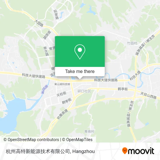 杭州高特新能源技术有限公司 map