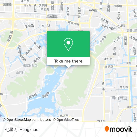 七星刀 map