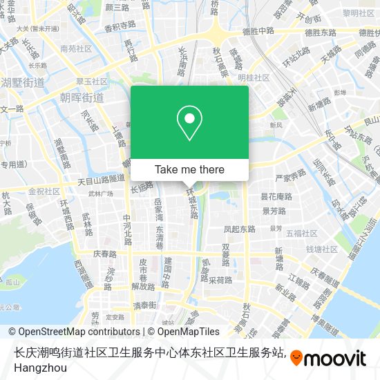 长庆潮鸣街道社区卫生服务中心体东社区卫生服务站 map
