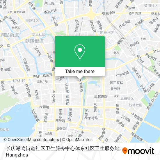 长庆潮鸣街道社区卫生服务中心体东社区卫生服务站 map