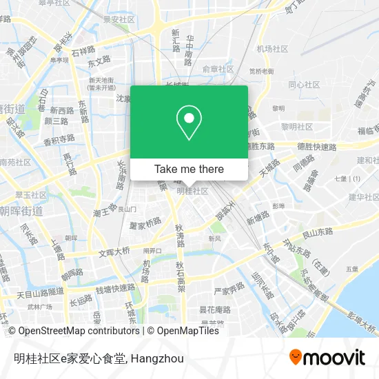 明桂社区e家爱心食堂 map
