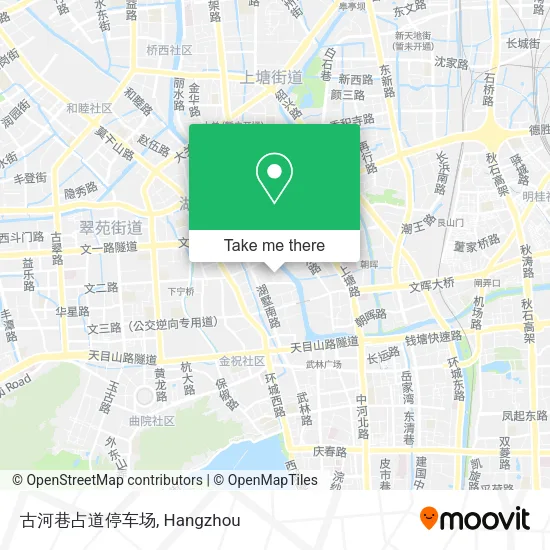 古河巷占道停车场 map