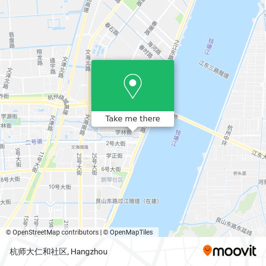 杭师大仁和社区 map
