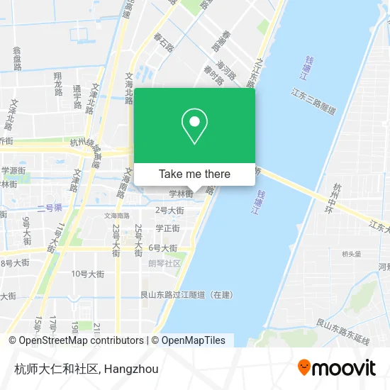 杭师大仁和社区 map