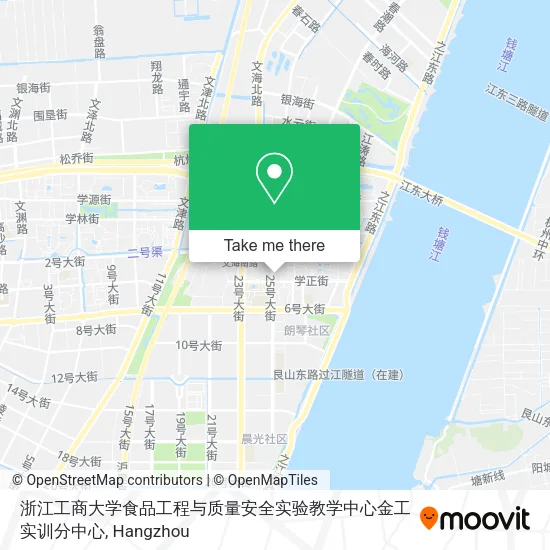 浙江工商大学食品工程与质量安全实验教学中心金工实训分中心 map