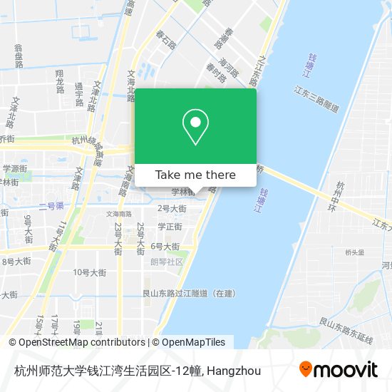 杭州师范大学钱江湾生活园区-12幢 map