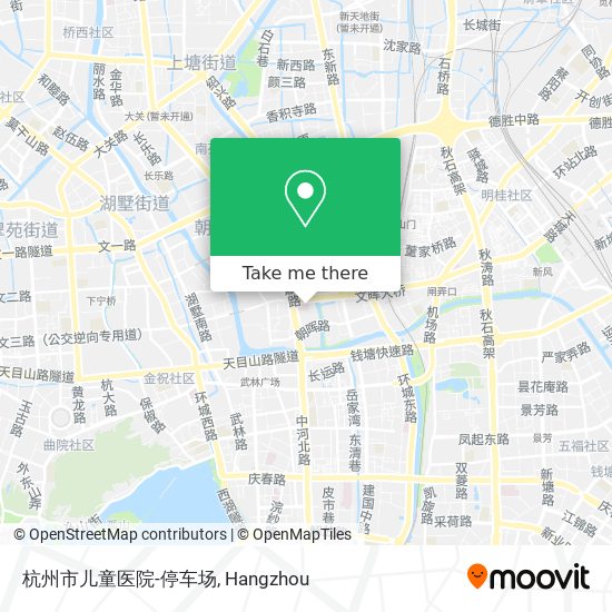 杭州市儿童医院-停车场 map