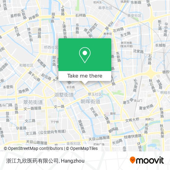 浙江九欣医药有限公司 map