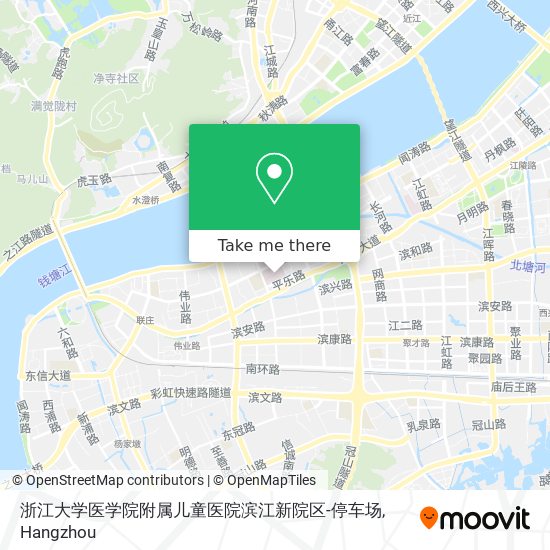 浙江大学医学院附属儿童医院滨江新院区-停车场 map