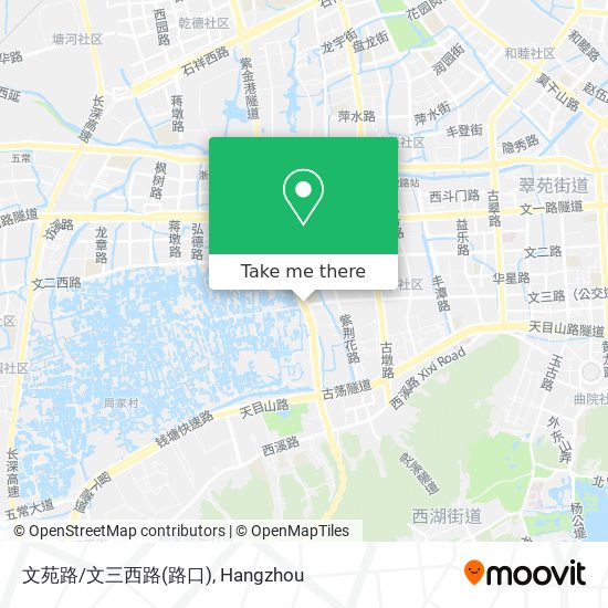 文苑路/文三西路(路口) map