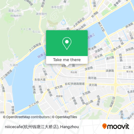 niiicecafe(杭州钱塘江大桥店) map