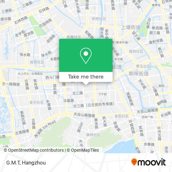 G.M.T map