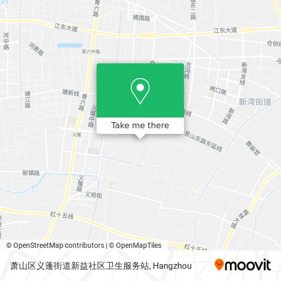 萧山区义蓬街道新益社区卫生服务站 map