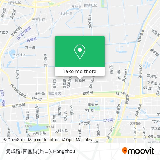 元成路/围垦街(路口) map