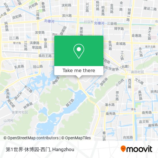 第1世界·休博园-西门 map