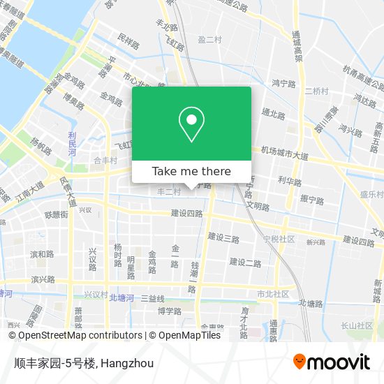 顺丰家园-5号楼 map