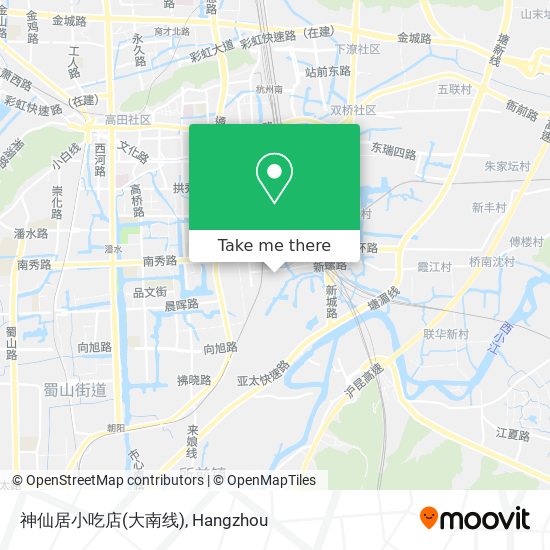 神仙居小吃店(大南线) map