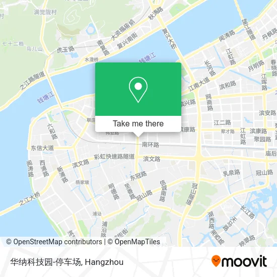 华纳科技园-停车场 map