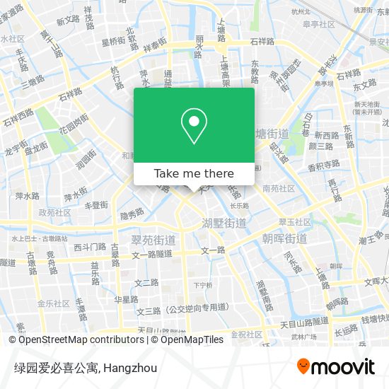 绿园爱必喜公寓 map