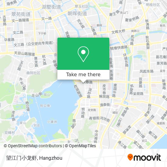 望江门小龙虾 map
