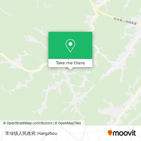 常绿镇人民政府 map