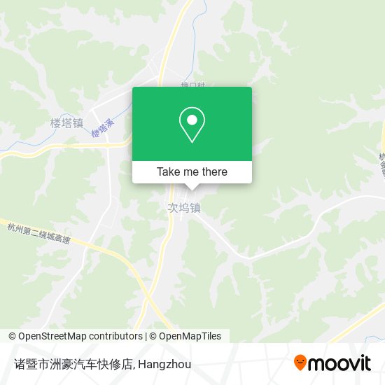 诸暨市洲豪汽车快修店 map