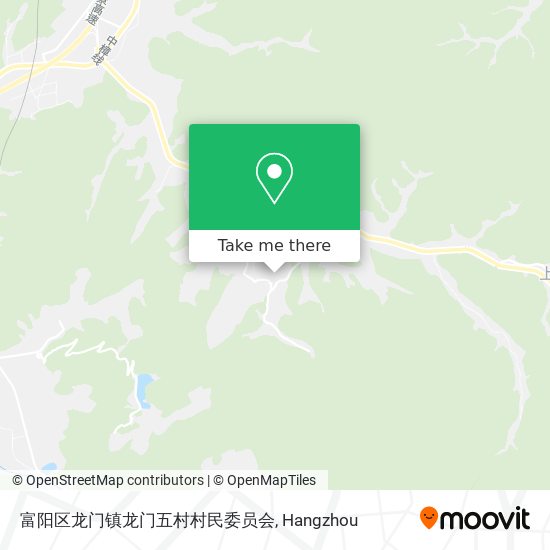 富阳区龙门镇龙门五村村民委员会 map
