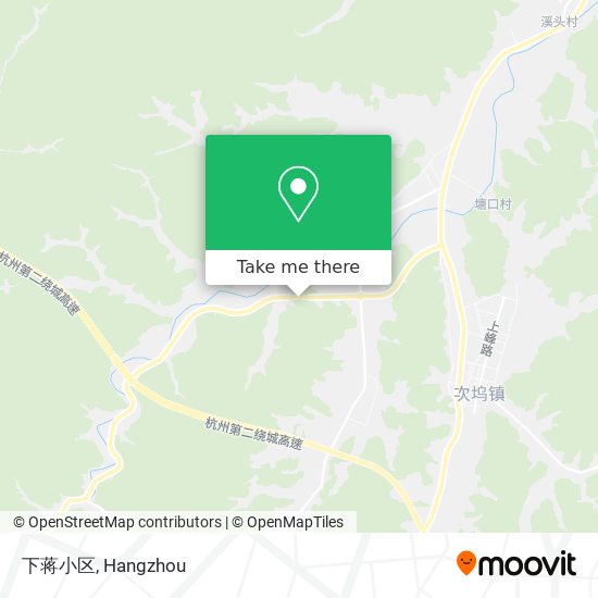 下蒋小区 map